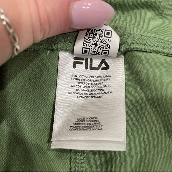 NWT Fila Green Strut 7/8 Tight Leggings - Picture 7 of 10